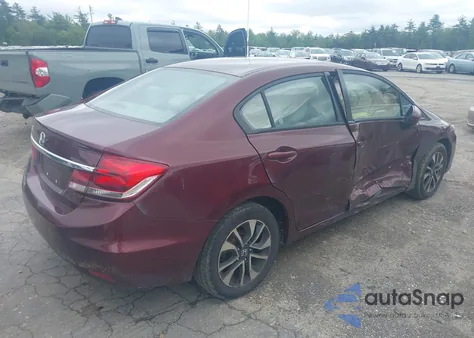 2014 Honda Civic Ex from USA, damaged, VIN 19XFB2F88EE208672